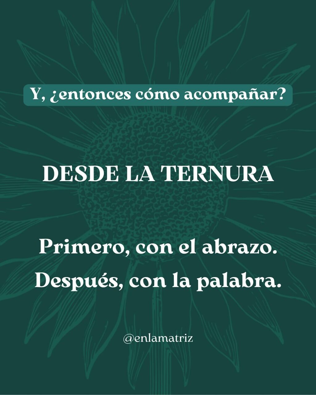 Instagram post from enlamatriz. This post is in position 5.