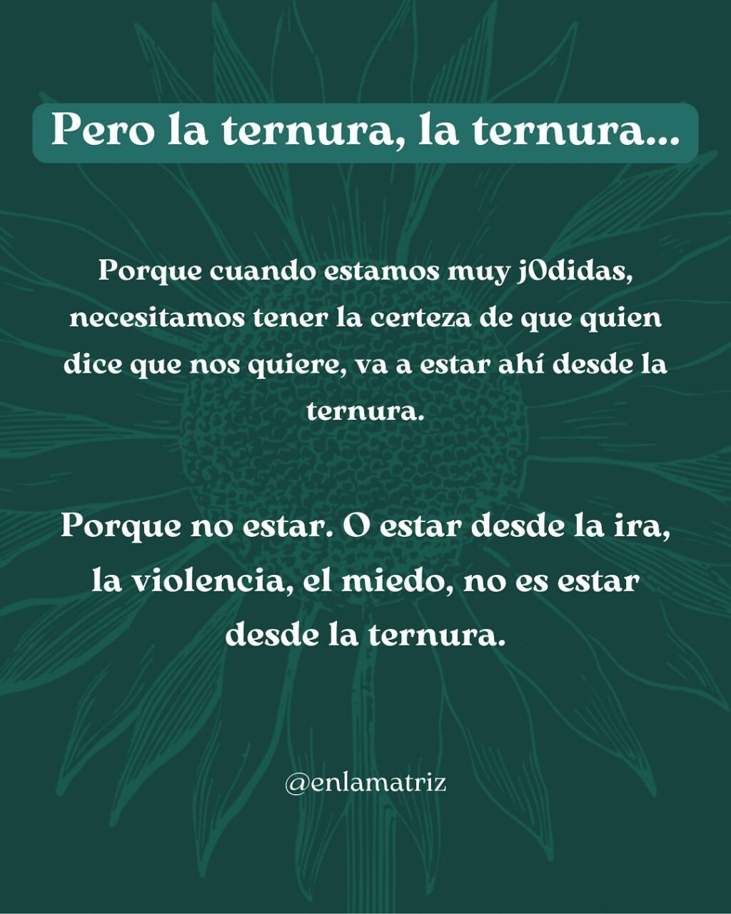 Instagram post from enlamatriz. This post is in position 7.