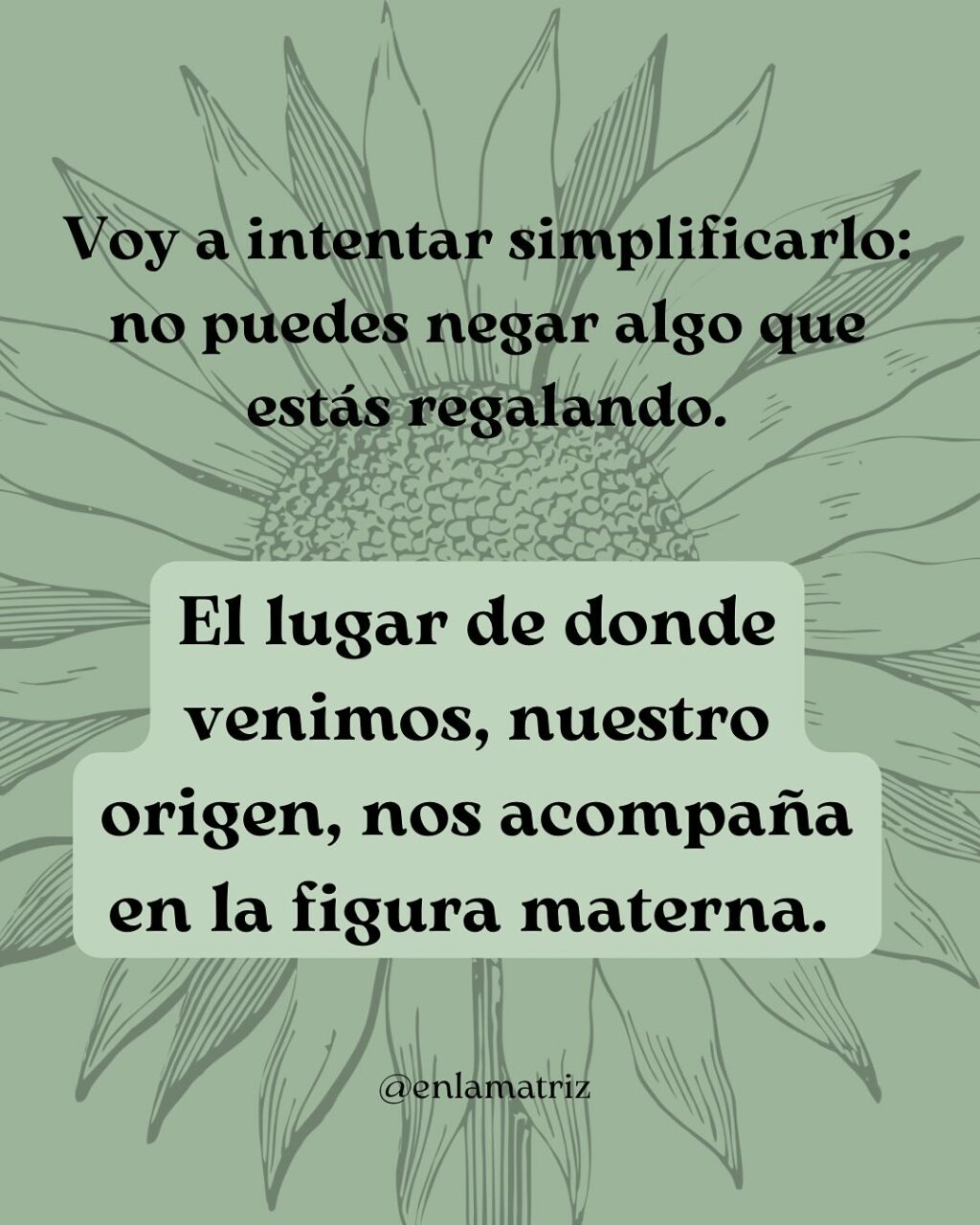 Instagram post from enlamatriz. This post is in position 5.