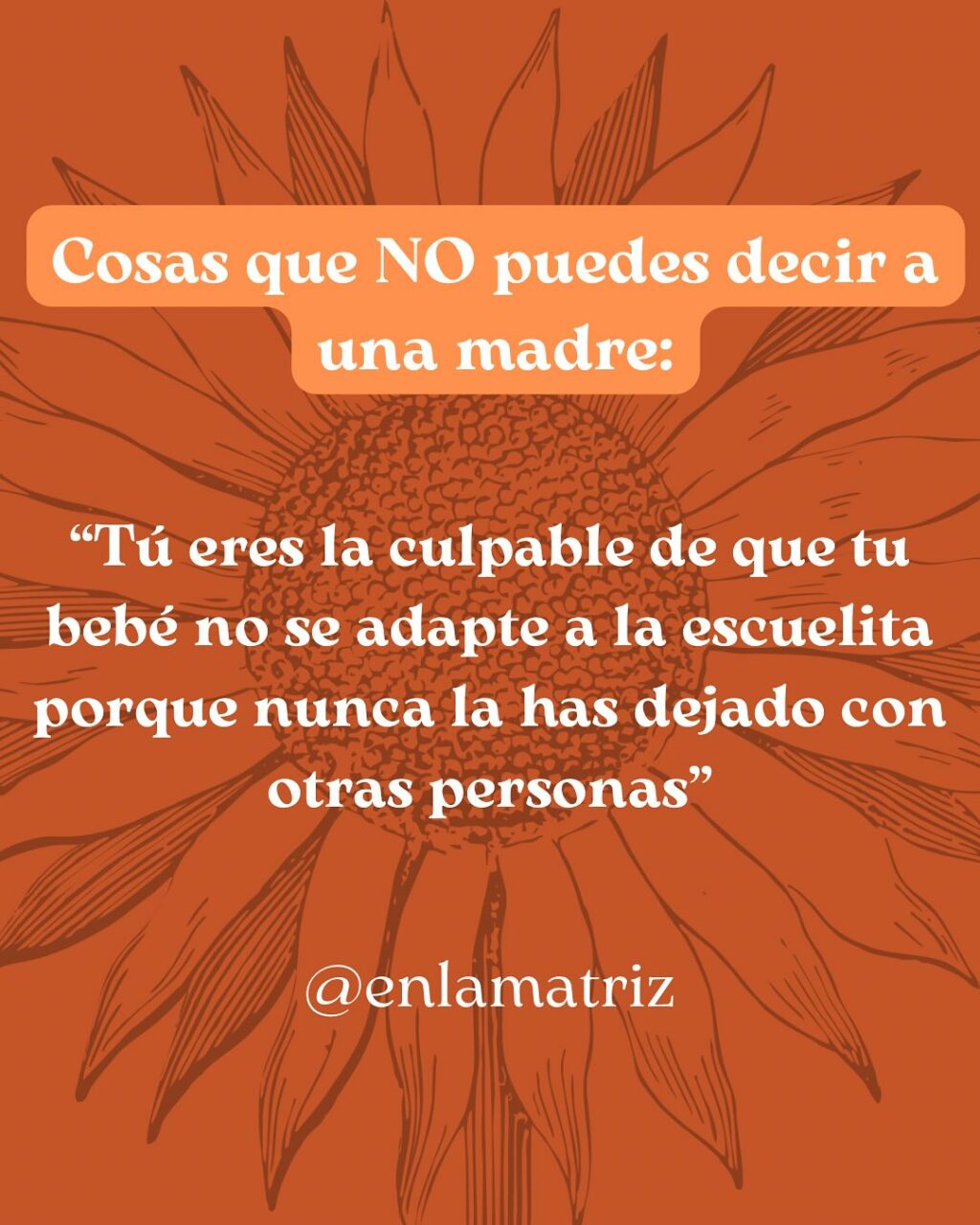 Instagram post from enlamatriz. This post is in position 1.