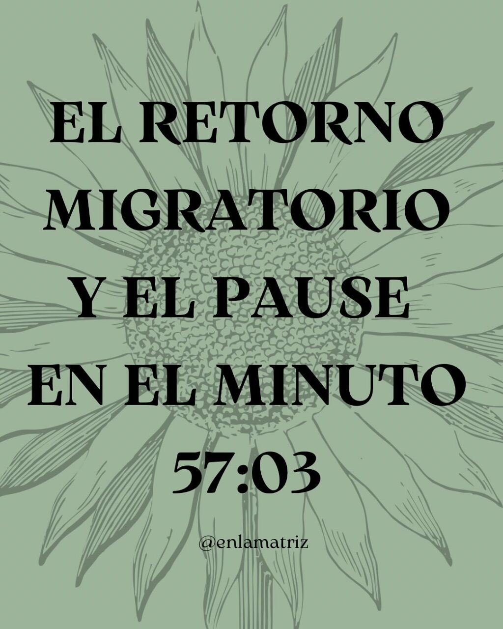 Instagram post from enlamatriz. This post is in position 0.