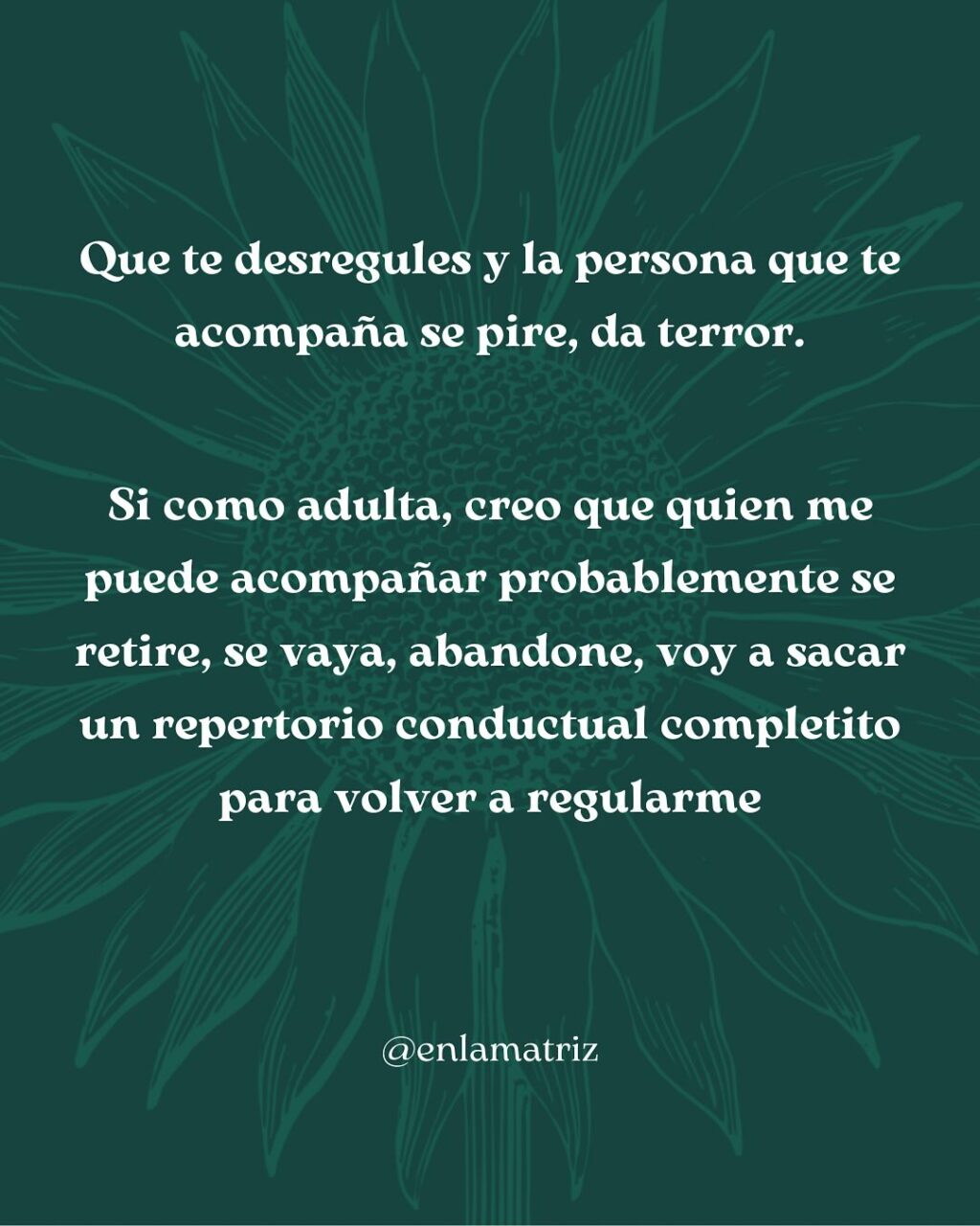 Instagram post from enlamatriz. This post is in position 3.